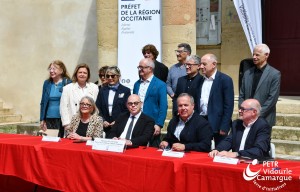 Signature de la convention PAYS D'ART ET D'HISTOIRE VIDOURLE CAMARGUE