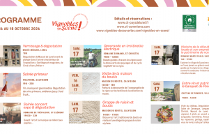 Vignobles en Scène est le grand rendez-vous annuel de l’œnotourisme en France